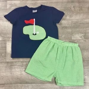 Boys Embroidered Clothes 2 Pieces